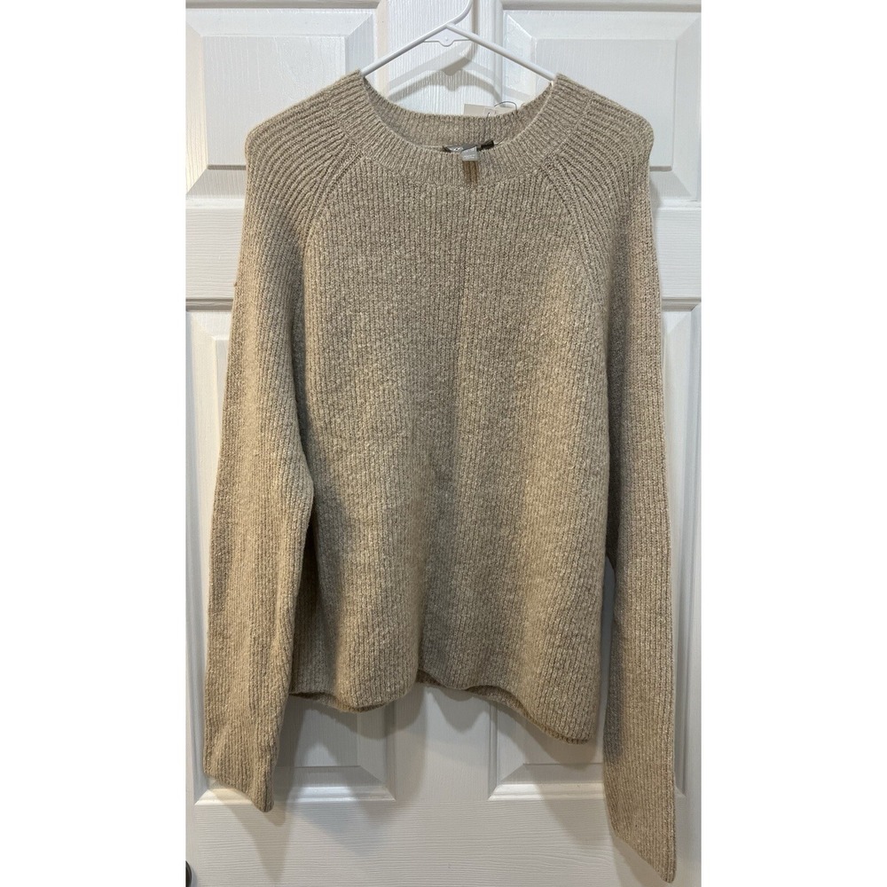 NWT ASOS DESIGN Wool Infused Oversized Sweater Women Size 10 Holiday Layering
